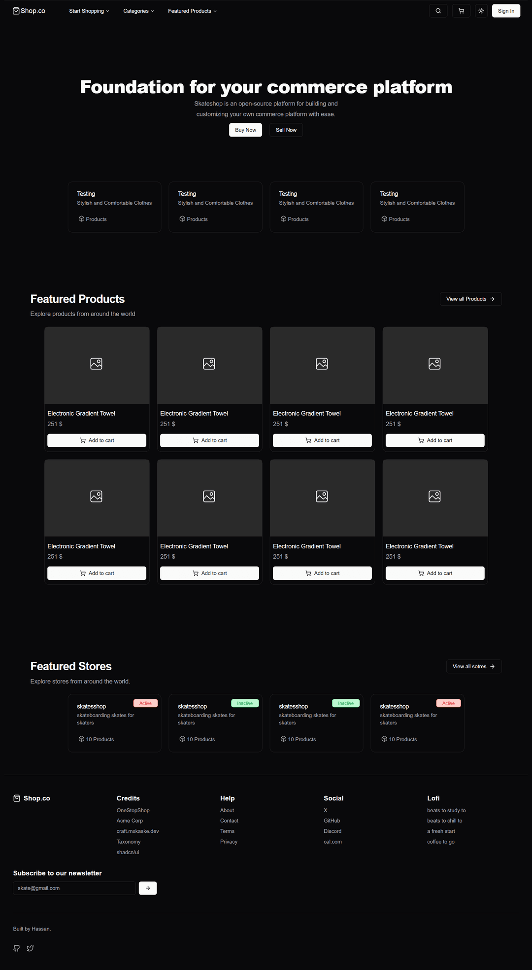 Shop.co (Ecommerce Website)
